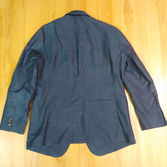 Burberry Flitton Aboyl Linen Blazer Jacket 54 EU US 44 Large Men's Jacket $700 - Picture 5 of 6